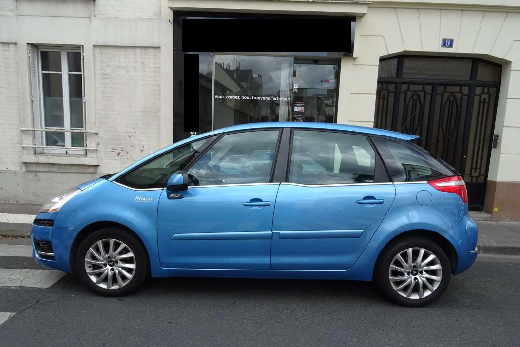 Left hand drive CITROEN C4 PICASSO 2.0 138 AMBIENCE FRENCH REG